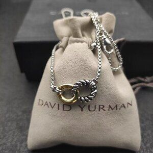 David Yurman color-coded curb chain necklace